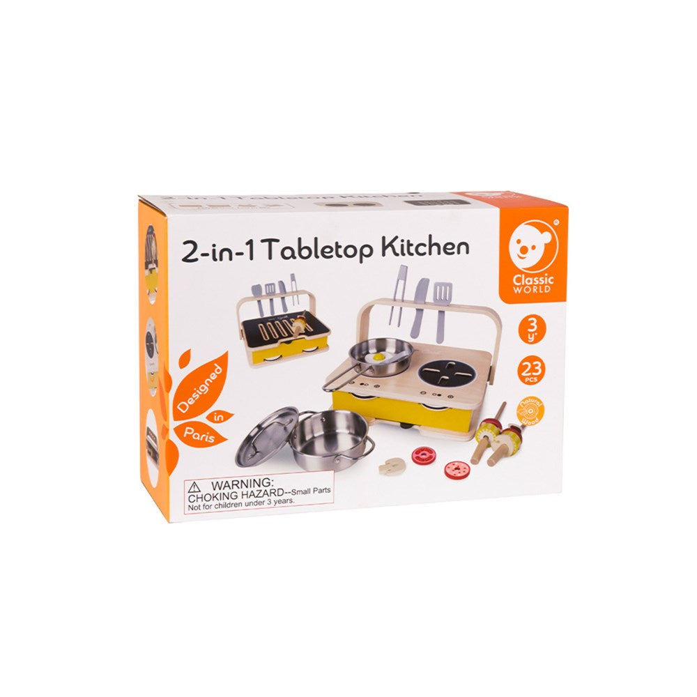 Classic World - 2-in-1 Table Top kitchen