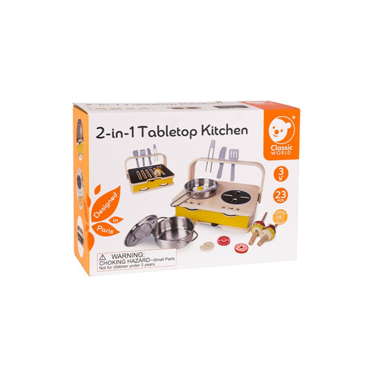 Classic World - 2-in-1 Table Top kitchen