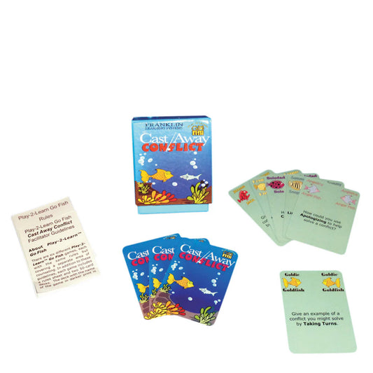 Play 2 Learn Go Fish: Cast Away Conflict Card Game