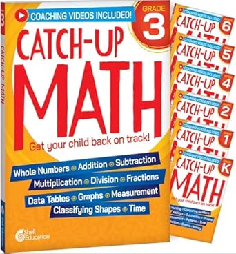 Catch-Up Math: Grade K-6: Complete 7-Book Set