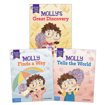 Everyday Adventures with Molly and Dyslexia 3-Book Set