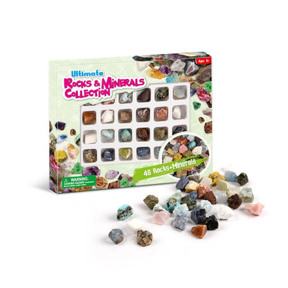 Johnco - Ultimate 48pc Rocks & Minerals Collection