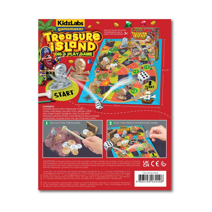 4M - KidzLabs Gamemaker - Treasure Island Dig & Play Game