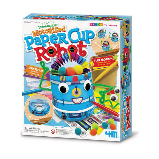 4M - ThinkingKits - Motorised Paper Cup Robot
