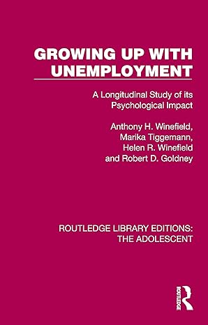 Growing Up with Unemployment