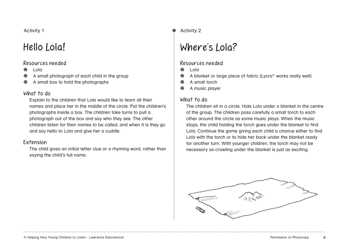 Helping Very Young Children to Listen