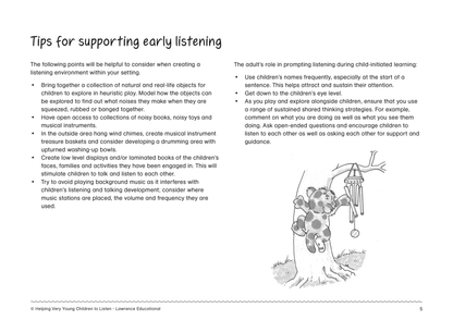 Helping Very Young Children to Listen