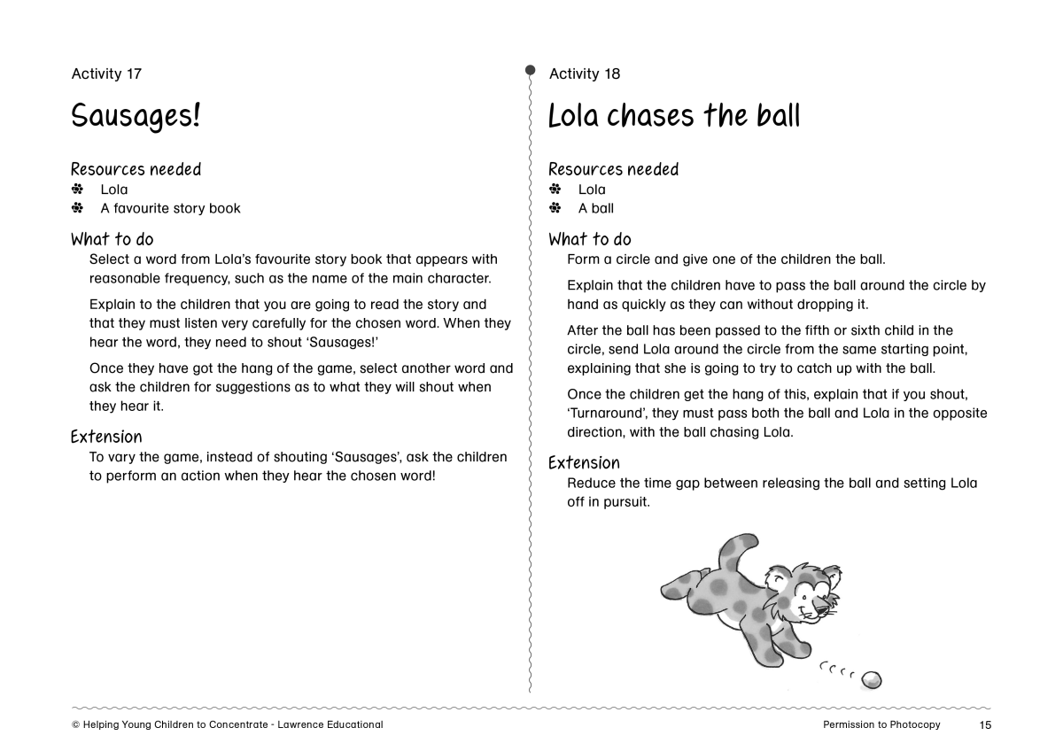 Helping Young Children To Concentrate