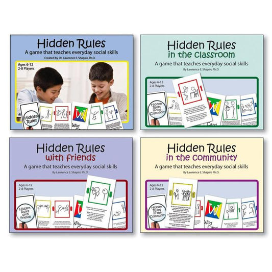 Hidden Rules Card Game – Set Of 4