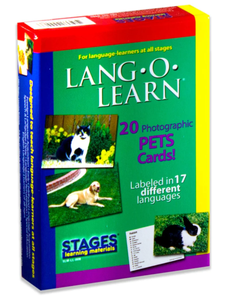 Lang-O-Learn Cards - Pets
