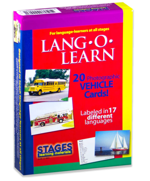 Lang-O-Learn Cards - Vehicles