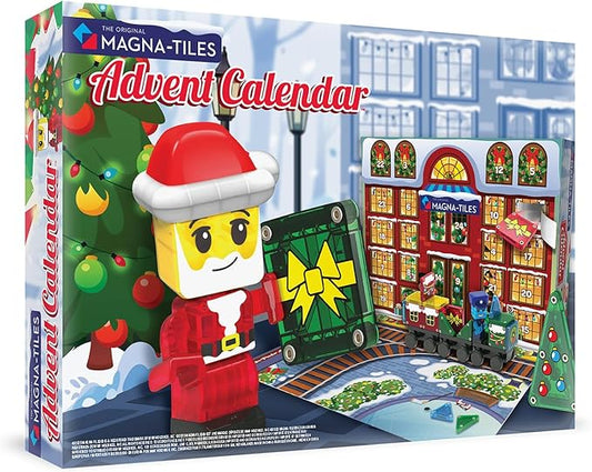 MAGNA-TILES - microMAGS - Advent Calendar - 34 Piece Set