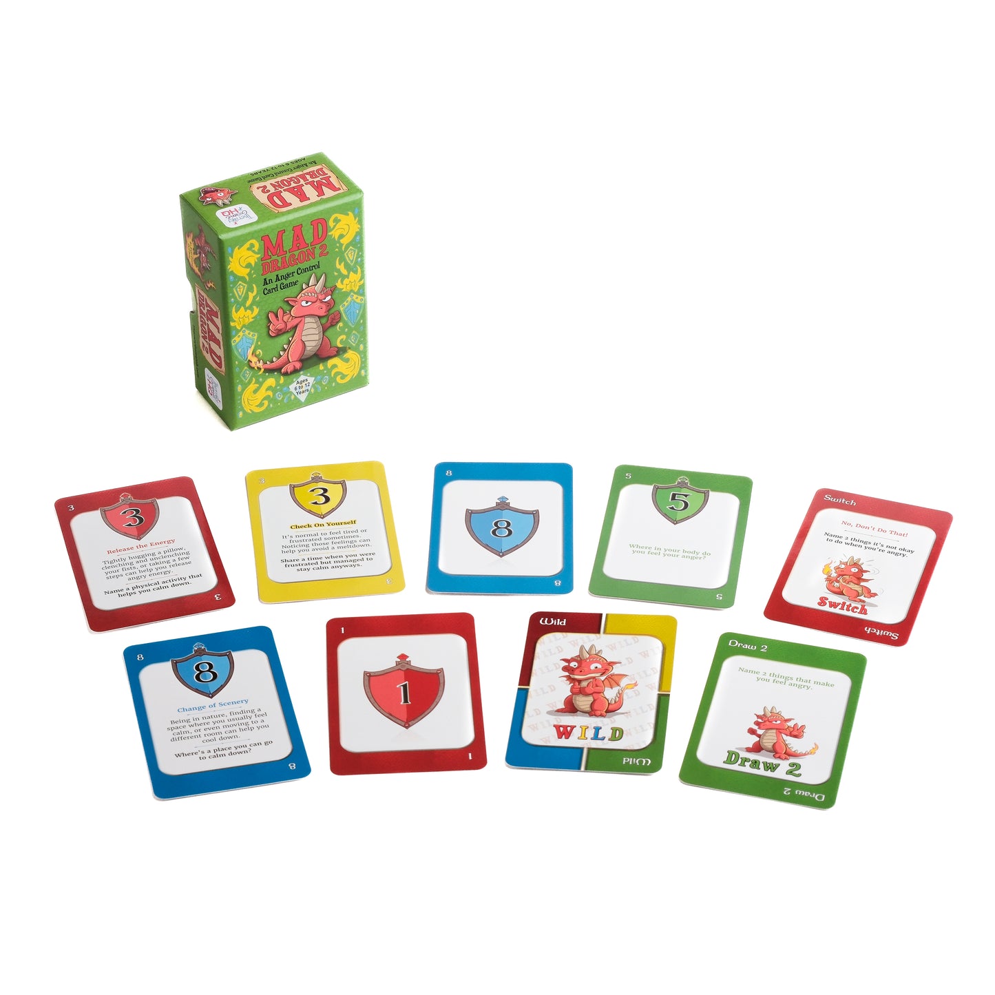 Mad Dragon 2: An Anger Control Card Game