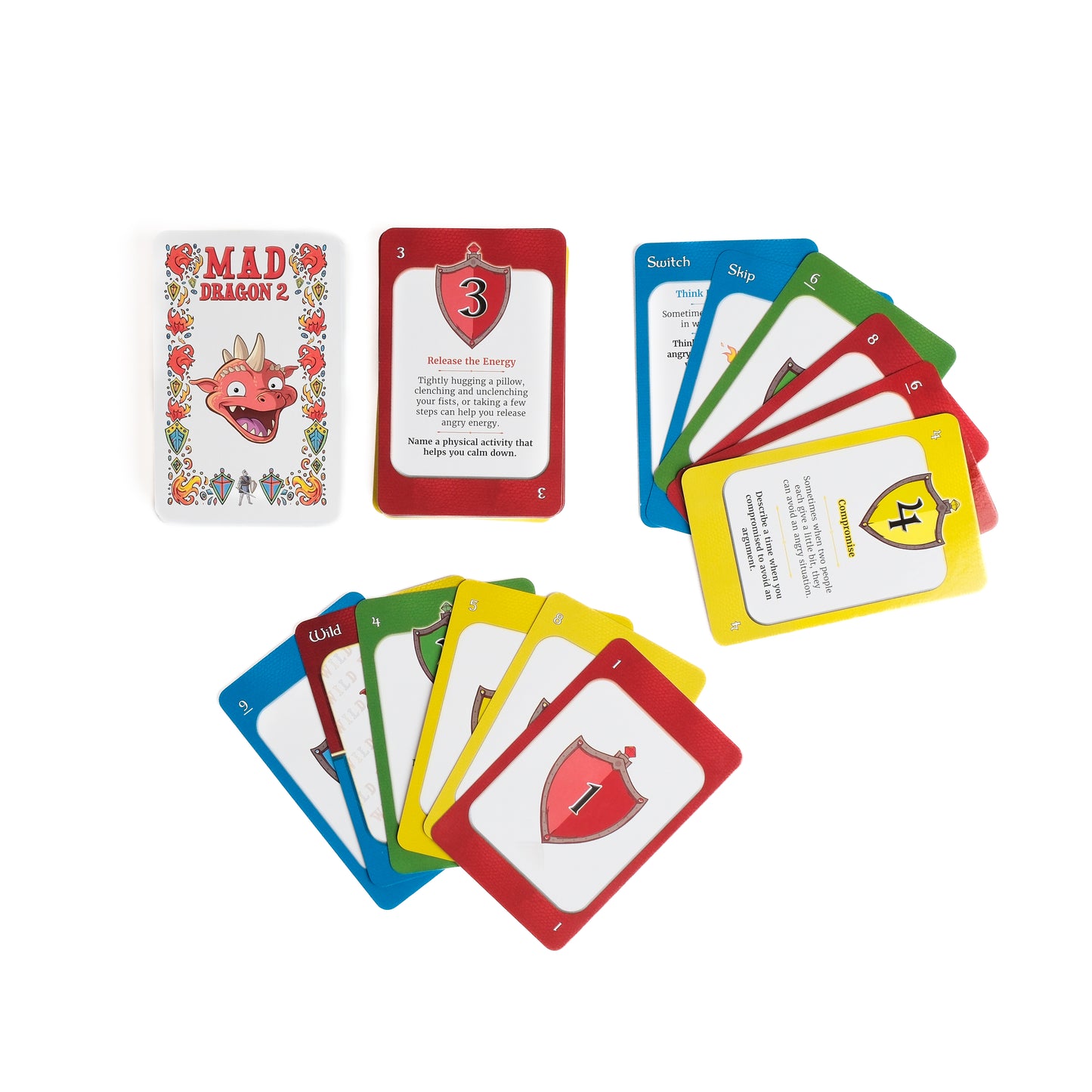 Mad Dragon 2: An Anger Control Card Game