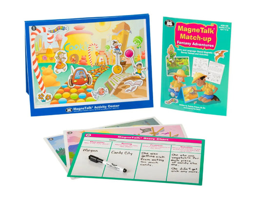 MagneTalk® Match-up Fantasy Story Adventures with Barrier