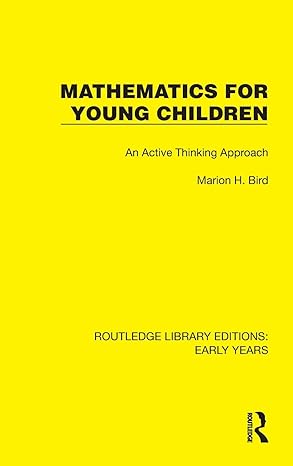 Mathematics for Young Children