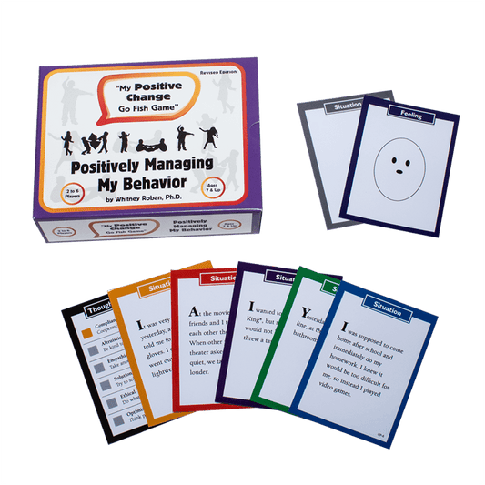 My Positive Change Go Fish Game: Positively Managing My Behaviour