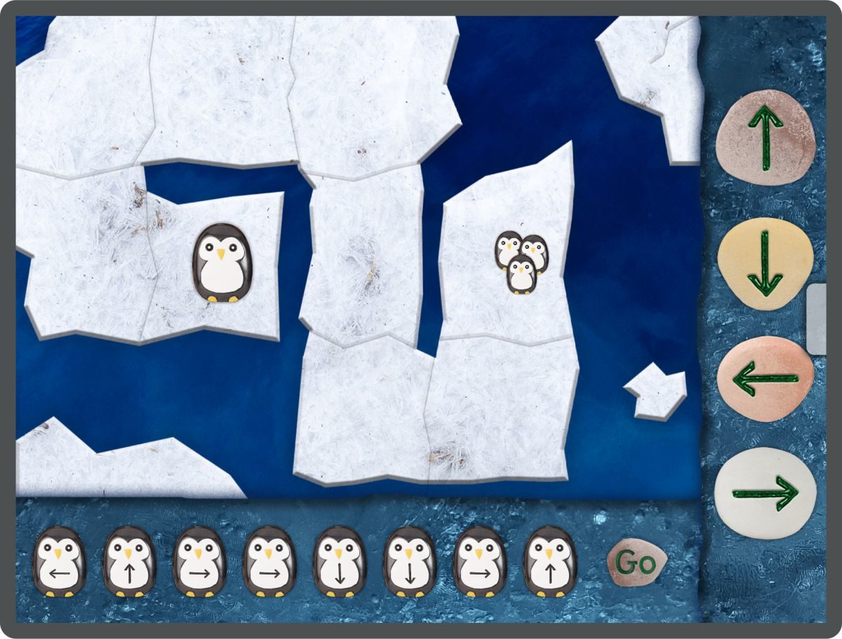 Early Years Pre-Coding Penguins App Software