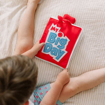 Fabric Activity Quiet Book – My Big Day (Red)