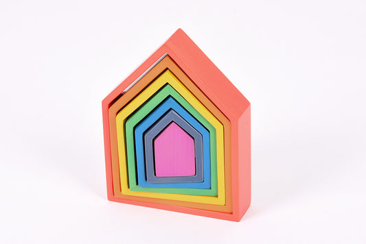 Rainbow Architect Houses (7 Piece)