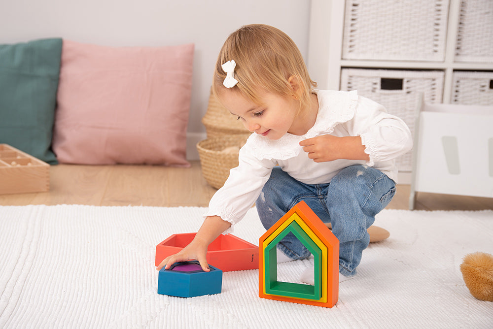 Rainbow Architect Houses (7 Piece)