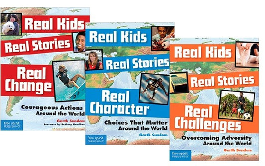 Real Kids, Real Stories Series: 3 Book Set