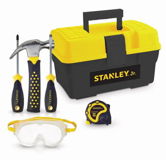 Stanley 5pc Tool Set for Kids (Includes Tool Box)