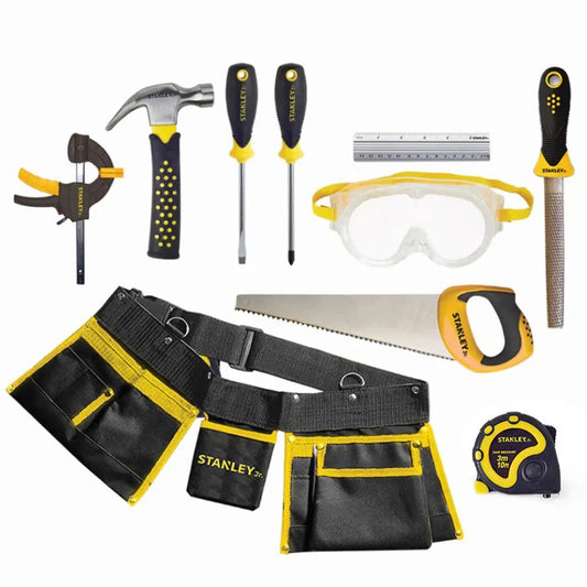 Stanley Tool Kit for Kids - 10pcs