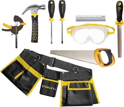 Stanley Tool Kit for Kids - 10pcs