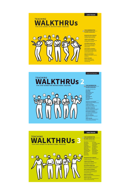 Teaching WalkThrus 1, 2 & 3 Book Set
