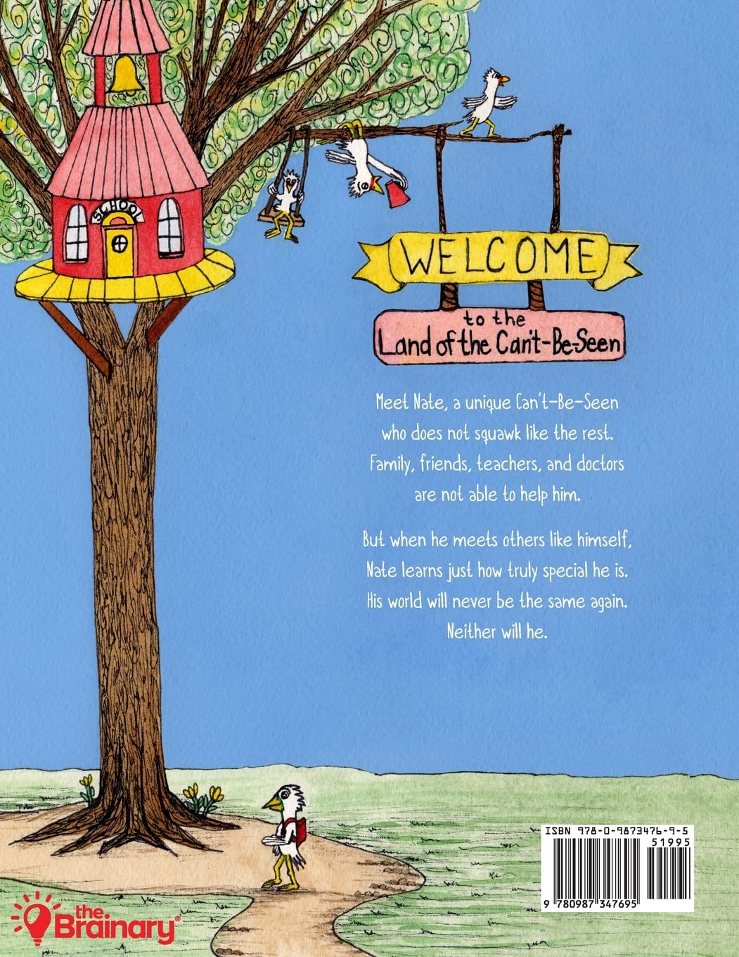 The Can’t-Be-Seen Who Couldn’t Squawk: A Story of Stuttering, Diversity, and Inclusion