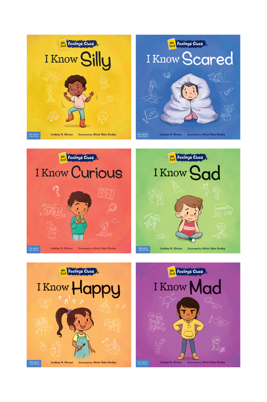 We Find Feelings Clues Complete Series 6-Book Set