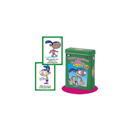 "Wh" Questions In The Community Fun Deck