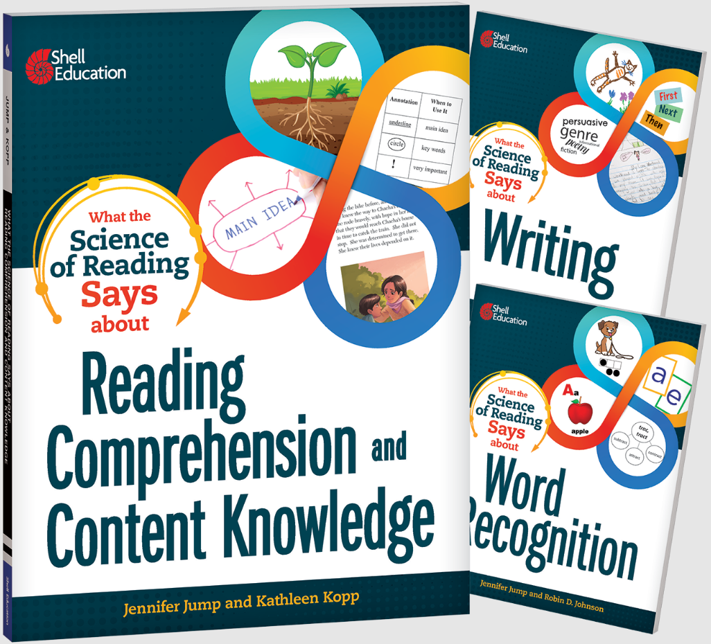 What the Science of Reading Says 3-Book Bundle