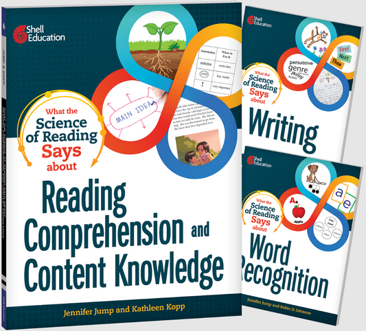 What the Science of Reading Says 3-Book Bundle