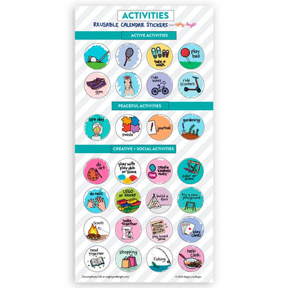 Mighty + Bright Kids Stickers