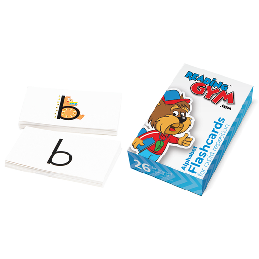 Reading Gym Alphabet Flashcards