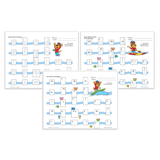 Alphabet Tracing Sheets Pack