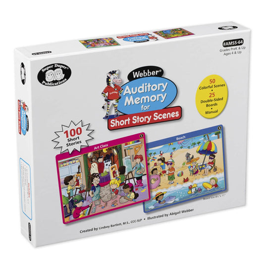 Webber® Auditory Memory for Short Story Scenes