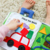 Fabric Activity Quiet Book – Away We Go