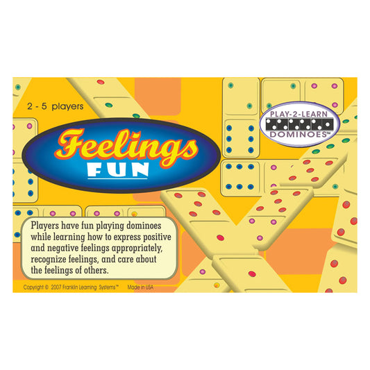 Play 2 Learn Dominoes - Feelings Fun
