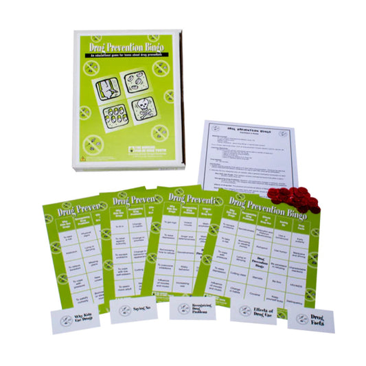 Drug Prevention Bingo Game for Teens