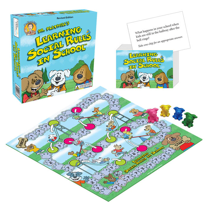 Dr. Playwell's Learning Social Rules in School Board Game