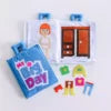 Fabric Activity Quiet Book – My Big Day (Blue)