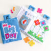 Fabric Activity Quiet Book – My Big Day (Blue)