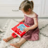 Fabric Activity Quiet Book – My Big Day (Red)