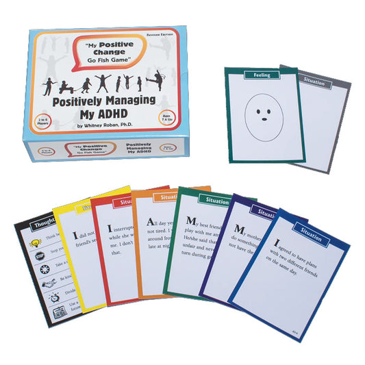 My Positive Change Go Fish Game: Positively Managing My ADHD
