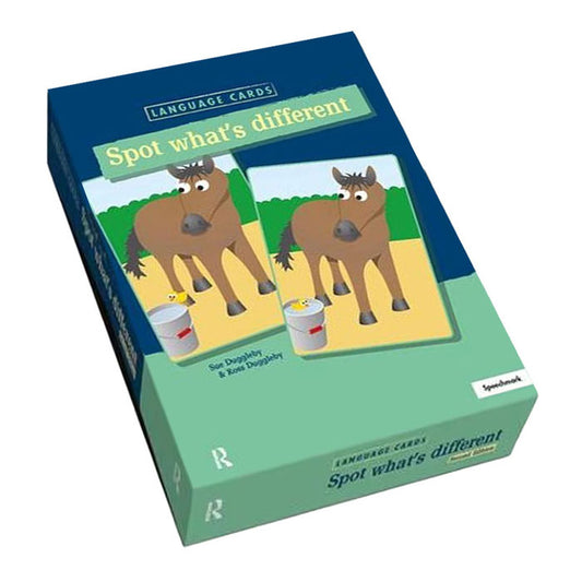 Spot What's Different Language Cards (1st Ed)