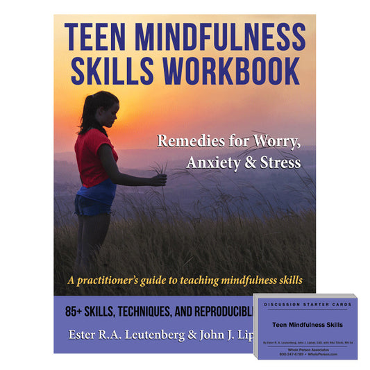 Teen Mindfulness Skills Workbook and Card Deck