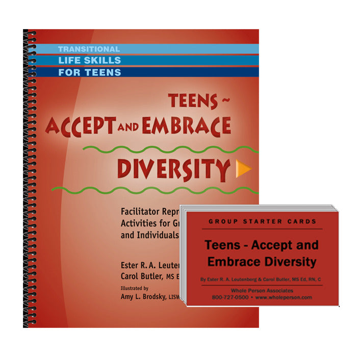 Teens – Accept and Embrace Diversity Workbook and Card Deck